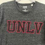 Champion UNLV Tee with Red Logo Size Large Dark Gray Shirt Photo 3