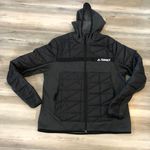 Adidas Prime Green Terrey, Kids XL, Women’s Small, Jacket, pit to pit is 21, length is 25 Photo 4