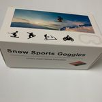 New In Package Unisex Adult Snow Sports Googles Photo 3