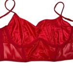 Auden Women's Red Rhinestone Corset Bra Top Size M Size M Photo 4