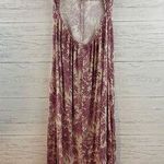 Chaser Vintage Floral Print Open Back Maxi Dress Size S Photo 1