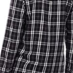 Current/Elliott  Plaid shirt with Leather Photo 3