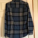 Field & Stream NWT Plaid Button Up Shirt Blue, Black & White  Photo 1