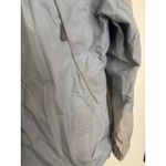 The North Face  Jacket Womens Medium Blue Grey HyVent Waterproof Hooded Full Zip Photo 4