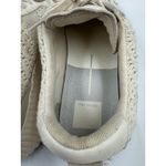 Dolce Vita Nicona Lace Up Low Top Sneakers Women's 10 Sandstone Knit Round Toe Photo 7