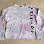 FRIENDS crew neck sweatshirt tie dye Size M Photo 0