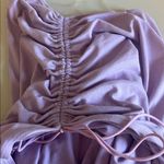 Day & Night  Asymmetric Ruched Cut Out Dress Lavender Estimated Size Small Photo 7