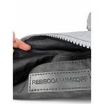 Rebecca Minkoff  washed nylon tote Grey Large Shoulder Bag Overnight Commuter Photo 4