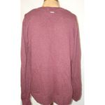 NWT New Womens Prana Sweater XL Ansleigh Soft Organic Cotton Casual Red Slit Photo 3