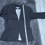 H&M  Size 6 Charcoal Blazer Photo 7