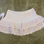 Wild Fable Light pink crochet mini skirt Photo 2