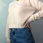 Forever 21  peach cropped sweater Photo 2