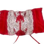 Victoria's Secret Victoria’s Secret Red Lace Corset Photo 0