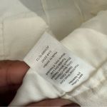 Talbots White Wide Leg Crop Pants Cargo Pockets Size 16 Photo 7