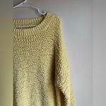 Zenana Outfitters Premium Textured Yellow Sweater Size 1X Photo 2