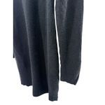 Z Supply Meredith Sweater Dress Black Ribbed XL Long Sleeve Cozy Minimalist Knit Photo 9