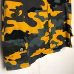 Forever 21 Yellow Camo Print A Line Mini Skirt Photo 5