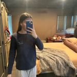 Vineyard Vines  Long Sleeve Navy Shirt Whale XS Photo 5