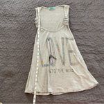 Workshop Republic Clothing  Gray Tank Top with Colorful LOVE Design Photo 4
