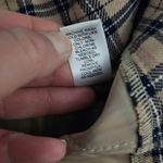 Cato Tan Coffee Plaid High Rise Wide Leg Trouser Pants Size 14 Photo 7