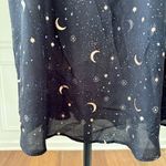 Torrid Georgette Hi-Low Short Sleeve Blouse Celestial Moon Stars $40 3 3X Photo 5