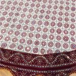 The Outfit Maroon and white three piece lengha dress choli sari Diwali Eid Indian Photo 5