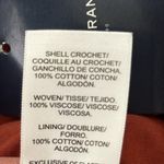 Lucky Brand NWT  Burnt Brick Crochet Open Back Halter Top Photo 6