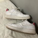 Nike  Air Force 1 sneakers white pink Size 9 Photo 5