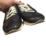 ESSEutESSE Black Leather and Nylon Sneakers – Women’s Size 6 Photo 11