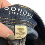 Sonoma  Blue Jean Shorts with Cuffed Hem & studs Photo 4