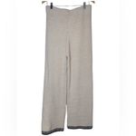 MIA Beige Knit cozy fuzzy pants with Black Trim Photo 1