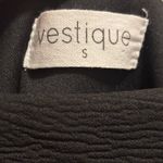 Vestique Black High-Low Flare Ruffle Sleeveless Fitted Summer Dress Small Photo 8