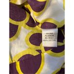 Boden Retro Jumbo Flower Print 3/4 Sleeve‎ Cotton Lightweight Dress Size 8 Purple Photo 3