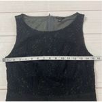 Ann Taylor Womens Black Sleeveless Zip Crew Neck Tank Top Size 0 Photo 6