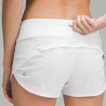 Lululemon NWT!  Speed Up Shorts Size 8 Regular WHITE New With Tags NWT RARE Photo 0