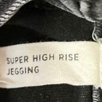 PacSun  Women's Black Super High Rise Jegging Raw Hem Skinny Denim Jeans Size 26 Photo 5