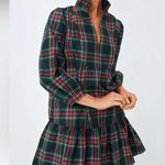 Tuckernuck Palmerston Dress Size S | Highland Tartan Holiday Midi Retail$228 NWT Green Photo 1