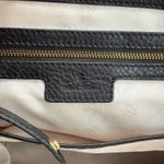 Brooks Brothers  Leather Hand Bag Tote Brown Gold Top Handle Used Photo 7