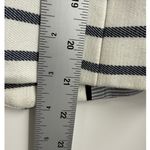 ZARA Blazer Womens Nautical Single Breast Stripped Blue White Size Small Photo 9