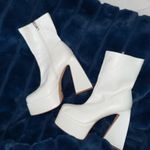 Amazon White Platform Go-go Boots Photo 0