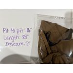 Free People Movement Righteous Runsie Tea Leaves Brown One Piece Romper Sz S Photo 6