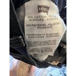 Levi's  512 Bootcut Jeans Perfectly Slimming Dark Wash Denim‎ Size 14 Stretch Photo 5