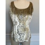 Zonda Nellis Silk Velvet 3 Piece Set Artisan Couture Custom Made Evening Formal Gold Photo 6