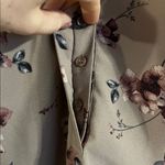 Hilary Radley Womens Pink Floral Long Sleeve Tunic Top NWOT Medium Photo 7