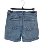 Liverpool Jeans Company Liverpool Womens Cuffed Stretch The Walking Denim Jean Shorts Blue Size‎ 8/29 Photo 1