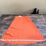 Orange midi skirt NWT Photo 6