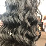 Long black ponytail 19 inch long curly jaw Clipin Size 18 Photo 6