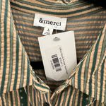 &merci Green and Kakhi Short Romper Photo 1