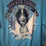 Lauren James women’s Aqua Short Sleeve Tee Photo 1
