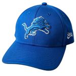 NFL New Era  Men's Blue Detroit Lions Football Team Embroidered Cap Hat One Size Photo 0